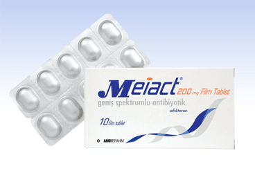 MEIACT 200 MG 10 FILM TABLET
